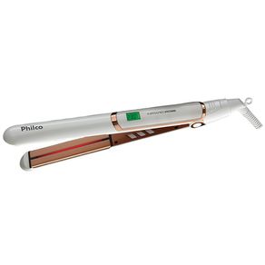 Prancha Alisadora Philco Infrared Rose Bivolt Menor preço em Prancha Alisadora Philco Infrared Rose Bivolt