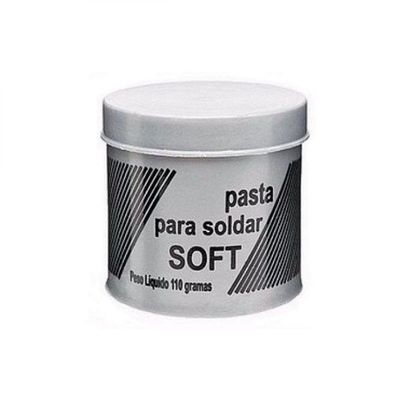 Kit 01 Pasta Para Soldar 110g + 02 Tubetes Solda Fio 1.0mm