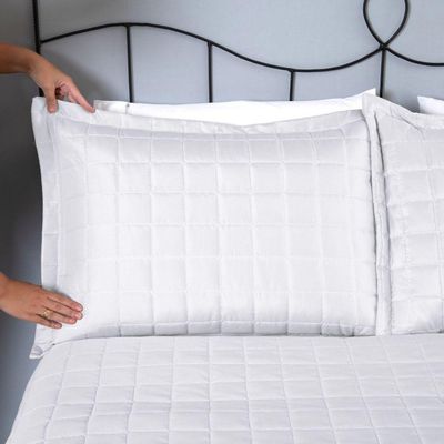 Kit Cobre Leito Matelado Dupla Face Soft 3 Peças Casal 100% Poliéster - Branco