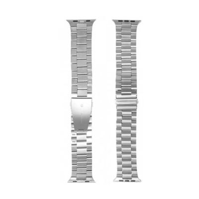 Pulseira Para Smartwatch Kit 3 Unidades Aço Elo