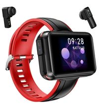 17440497563473 Relógio Inteligente Smartch T91 à Prova D'água Vermelho