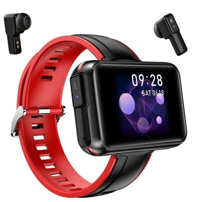 Relógio Inteligente Smartch T91 à Prova D'água Vermelho