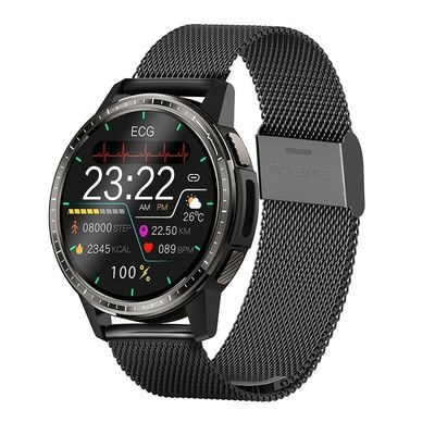 Relógio Inteligente Smartch 8762d à Prova D'água Preto
