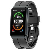 Smartwatch Smartch Qfn56 à Prova D'água Preto
