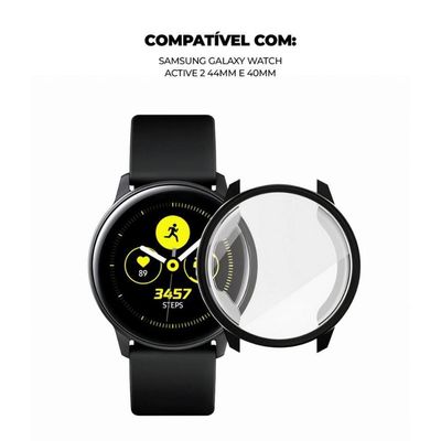 Case Para Samsung Watch Active 2 44Mm - Case Bumper Armor - Gshield