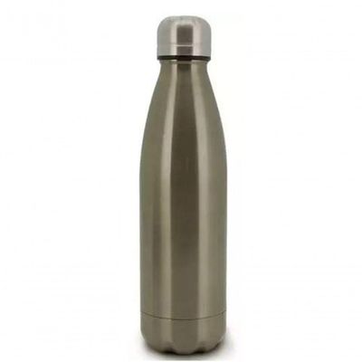 Garrafa Térmica Bronze Parede Dupla Em Inox 500 Ml - Mimo Style - Aj20040