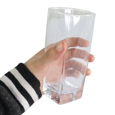Conjunto De Copos De Vidro 320ml Design Moderno E Resistência Em 6 Peças