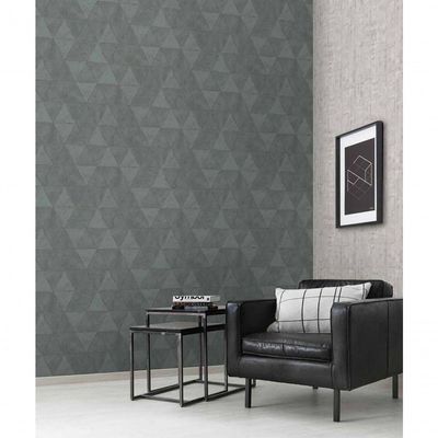 Papel De Parede Infinity Pirâmide Verde If3102 - Rolo 10m X 0,53m