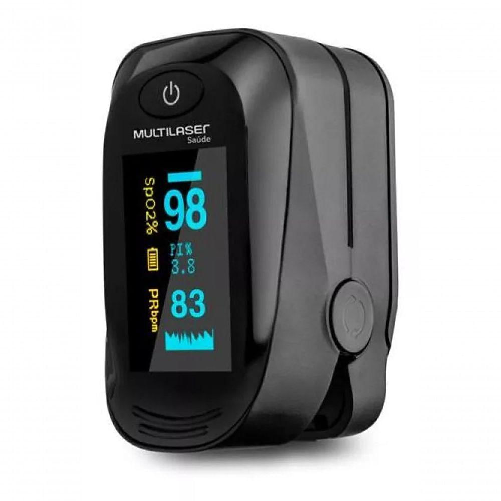 Oxímetro De Pulso Para Dedo Multilaser Hc261 Preto