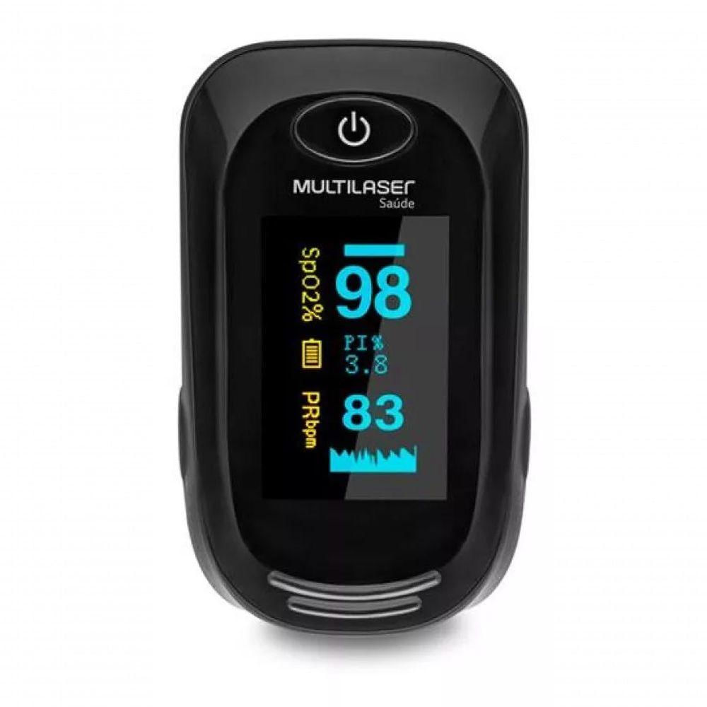 Oxímetro De Pulso Para Dedo Multilaser Hc261 Preto