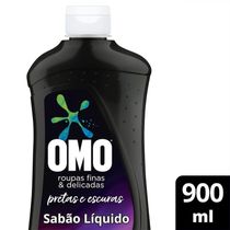 Sabão Líquido Omo Roupas Finas E Delicadas Roupas Pretas E Escuras 900ml