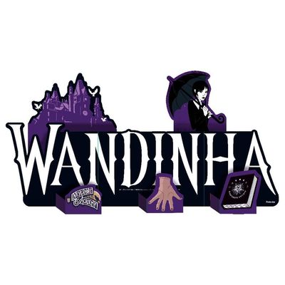 Enfeite De Mesa Wandinha - Festcolor - Extra Festas