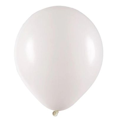 Balão De Látex Branco - 8 Polegadas - 50 Unidades