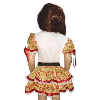Fantasia Festa Junina Infantil Divino Espírito Santo Tamanho M