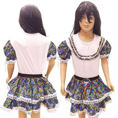 Fantasia Festa Junina Infantil Divino Espírito Santo Tamanho M