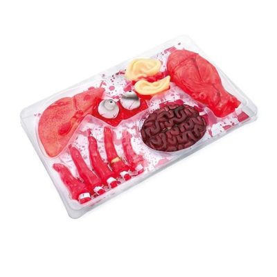 Decoração Halloween órgãos Com Sangue - 12 Itens