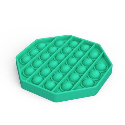 Brinquedo Sensorial Pop It Octágono - Cores Cor Amarelo