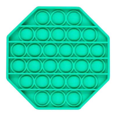 Brinquedo Sensorial Pop It Octágono - Cores Cor Amarelo