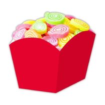 Cachepot Médio Vermelho 8cm - 8 Unidades
