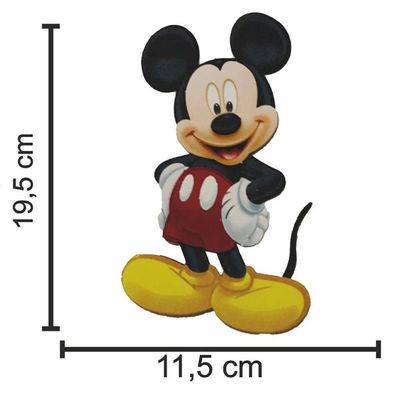 Painel Pequeno Mickey - 19,5cm X 10,5cm