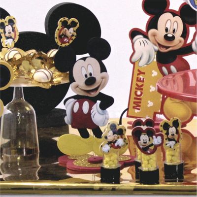 Painel Pequeno Mickey - 19,5cm X 10,5cm