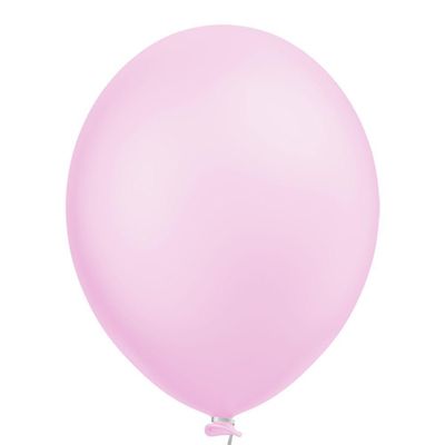 Balão Candy Perolizado Rosa Bebê - 9 Polegadas - 25 Unidades