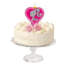 Vela De Aniversário Barbie Plana