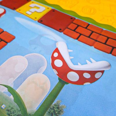 Toalha De Mesa Super Mario - 1,2m X 1,8m