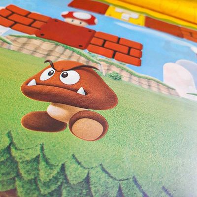 Toalha De Mesa Super Mario - 1,2m X 1,8m