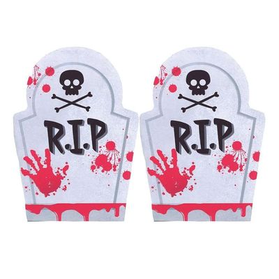 Guardanapo De Papel Lápide Halloween - 20 Unidades
