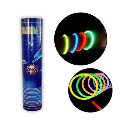 Kit 500 Pulseira Neon Fluorescente Balada