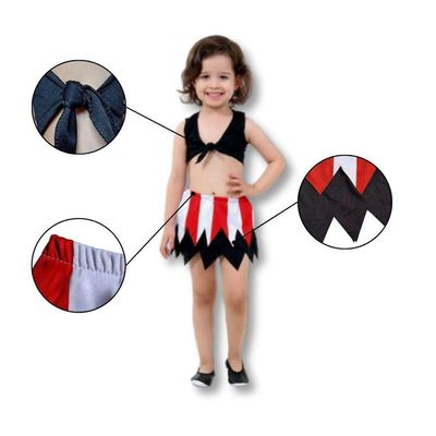 Fantasia De Piratinha Infantil Feminina Tamanho G
