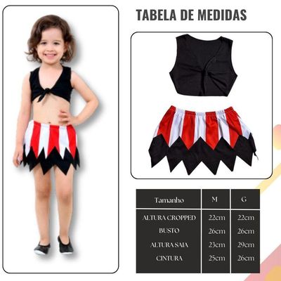 Fantasia De Piratinha Infantil Feminina Tamanho G