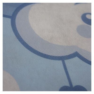 Toalha De Mesa Chuva De Benção Azul Tnt 70cm X 70cm - 5 Un.