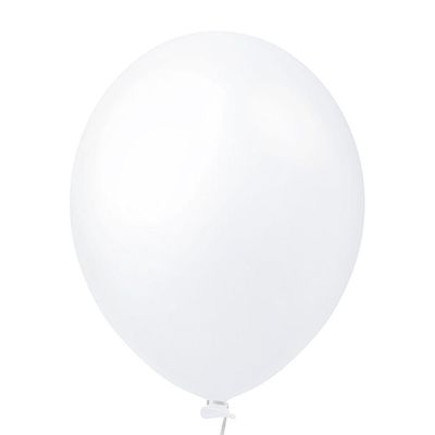 Balão Látex Cristal Transparente - 9 Polegadas - 50 Unidades