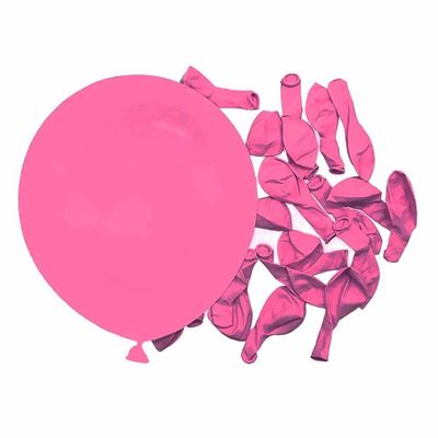 Balão Látex Pink - 8 Polegadas - 50 Unidades