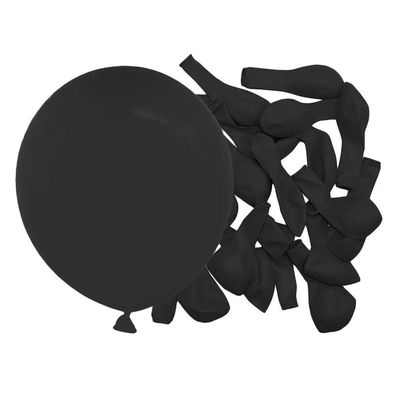 Balão Látex Preto - 8 Polegadas - 50 Unidades