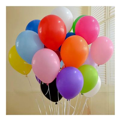 Balão Látex Preto - 8 Polegadas - 50 Unidades
