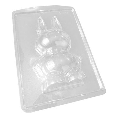 Forma De Silicone Coelho Grande 10,2cm X 18cm