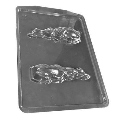 Forma De Silicone Coelho Braços Cruzados - 4cm X 11,4cm