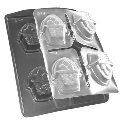 Forma De Silicone Cesto Com Ovos - 5,5cm X 7cm