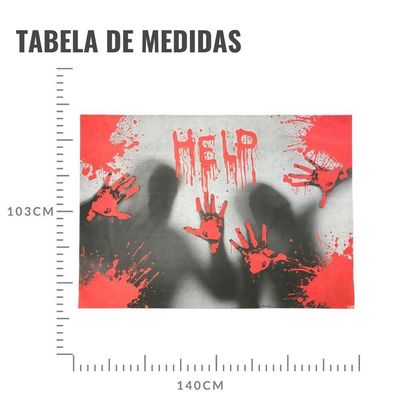 Tnt Estampado Halloween Help - Painel