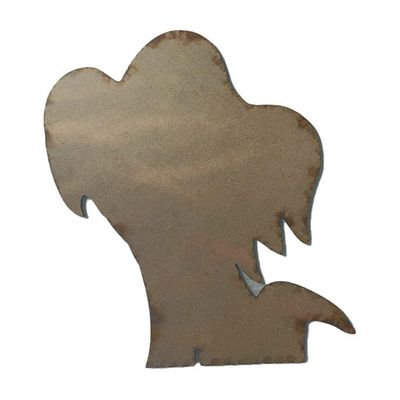Enfeite De Mesa Fantasma Halloween Mdf - 22cm X 19cm