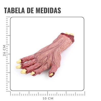 Mão Decomposição Enfeite Horripilante De Halloween