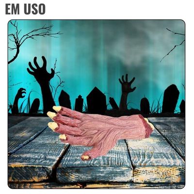 Mão Decomposição Enfeite Horripilante De Halloween