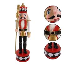 Guarda Quebra Nozes Decorado Boneco De Natal - 30cm