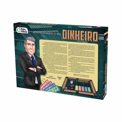 Jogo De Tabuleiro Administrando Seu Dinheiro - 235 Peças