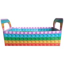 Cesta De Papel Pop It 19cm X 13cm X 5cm