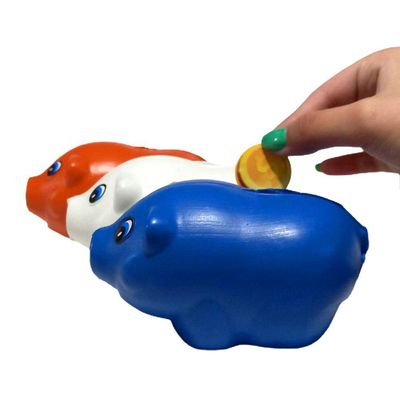 Cofre De Brinquedo Porquinhos 5 Unidades
