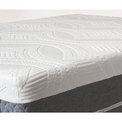 Colchão Natural Gel Articulado Cinza 25cm Opcionais Box Medida King 193x203cm